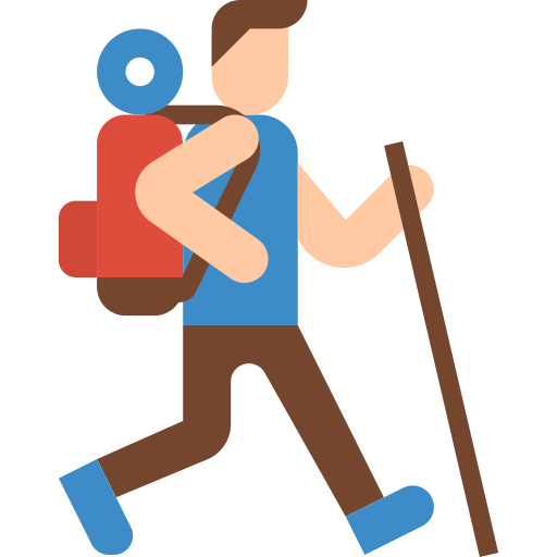 Trekking Icon